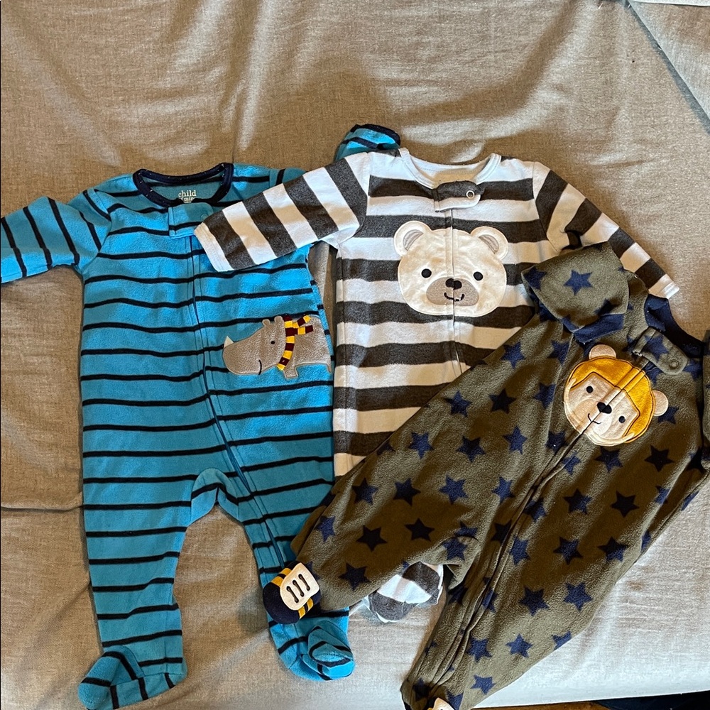 Fleece Footies 3-6 month